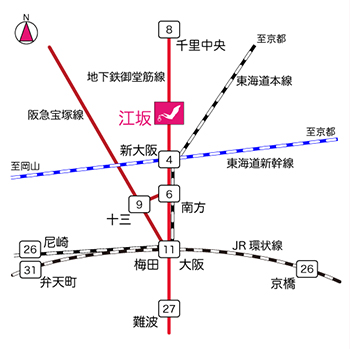 アクセス大阪府交通広告アクセス