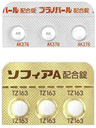 お薬について4.混合ホルモン剤(商品名 プラノバール、ソフィアA)